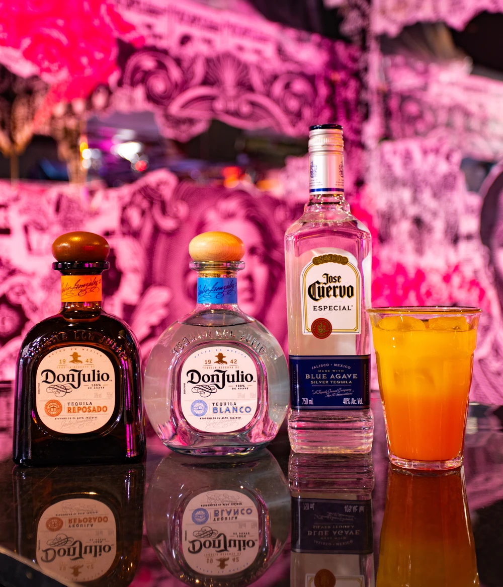 Tequila selection at GHOST Osaka